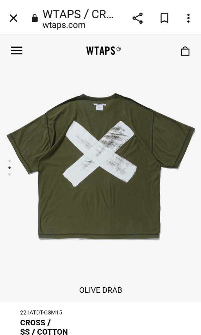WTAPS GHILL / SS / COTTON