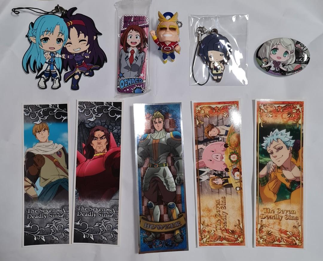 WTS] Assorted Anime Merch | Sword Art Online | My Hero Academia | Blue  Exorcist | The Seven Deadly Sins, Hobbies & Toys, Memorabilia &  Collectibles, J-pop on Carousell