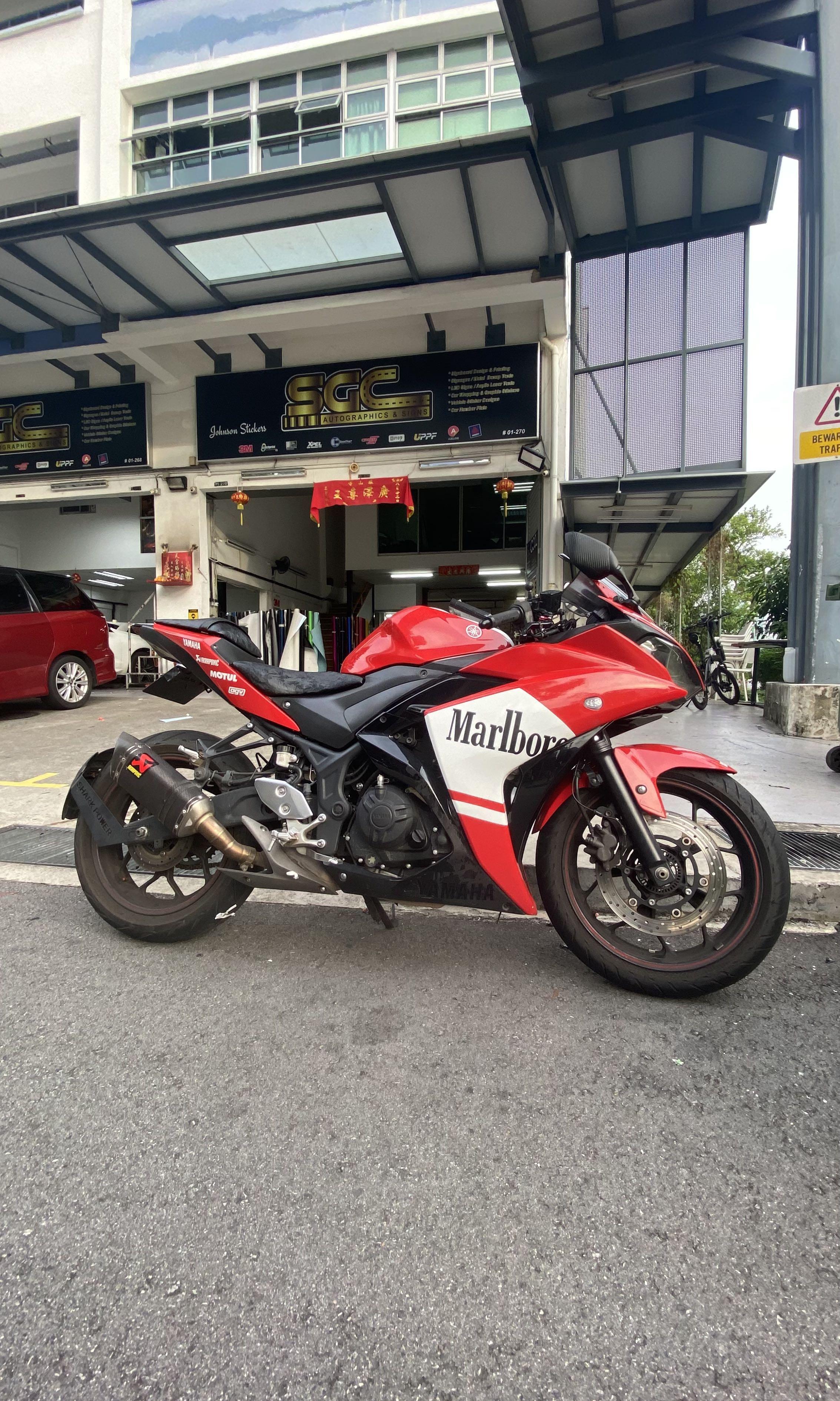 Senko Yamaha R3 makes her debut! : r/Itasha