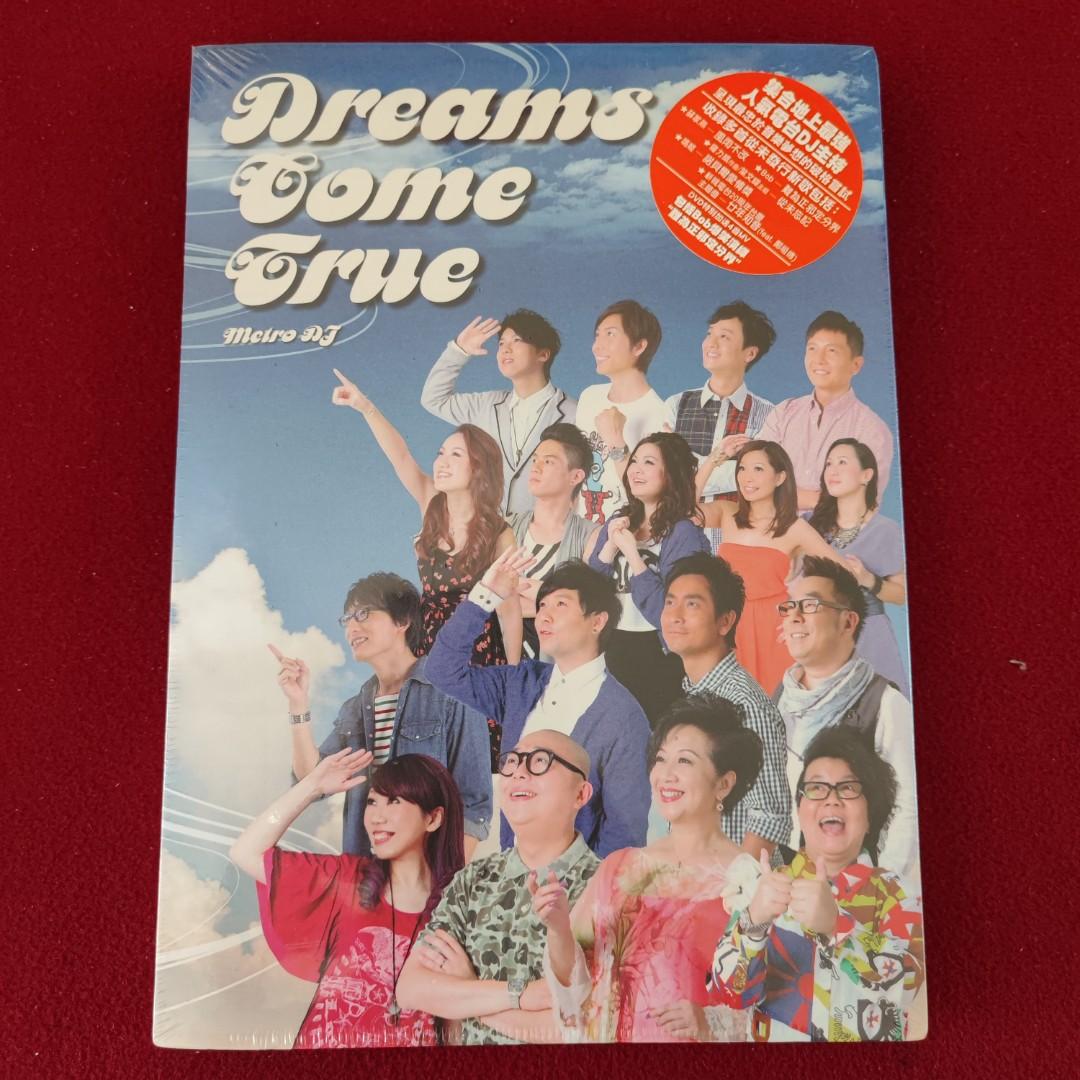 100%new Dreams Come True CD + DVD metro dj (新城DJ, 鄺祖德, 薛家燕