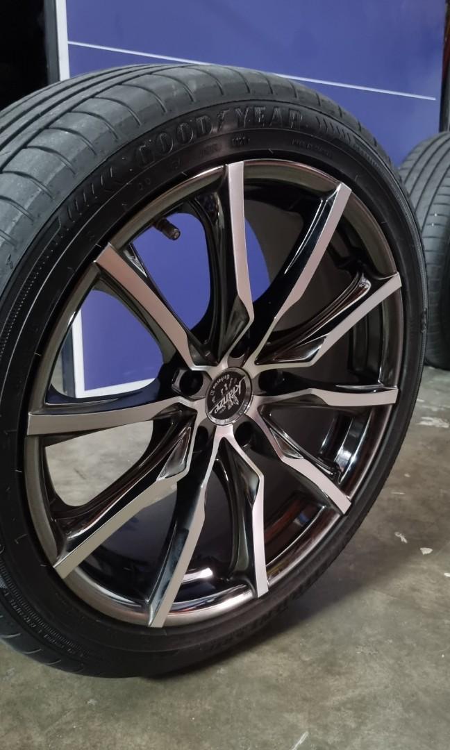 18' Rims With GoodYear Tyre..Brand New, Car Accessories, Tyres & Rims ...