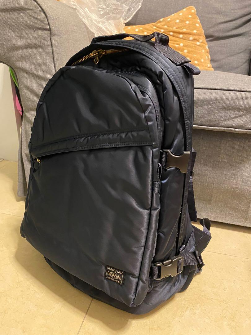 Yoshida Porter Iron Blue Orange Tanker Backpack 背囊Made in Japan not Supreme  mystery ranch north face, 男裝, 袋, 背包- Carousell