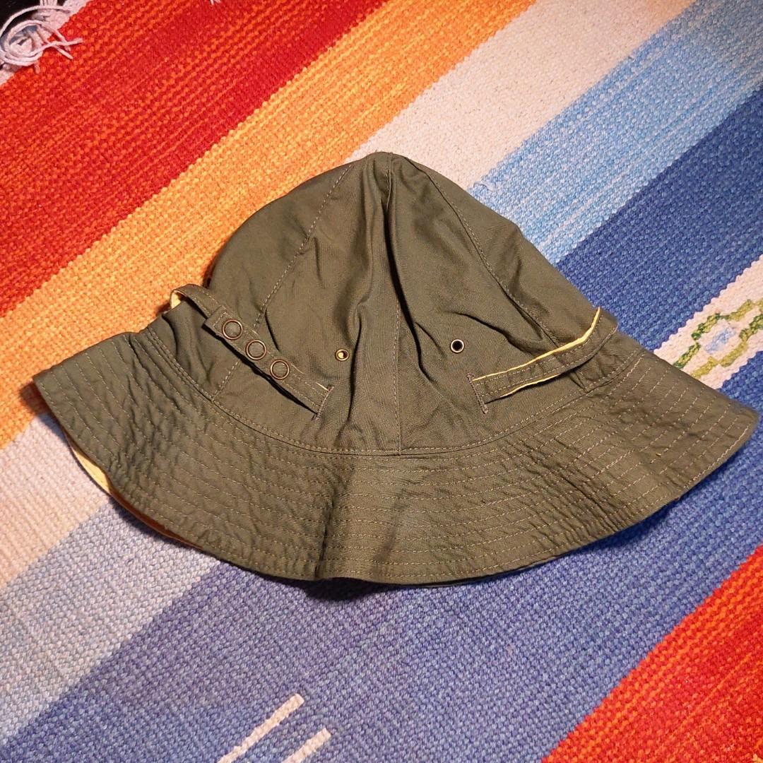 60s Us Army Reversible Sun Hat 美軍帽(vintage wrangler lee edwin