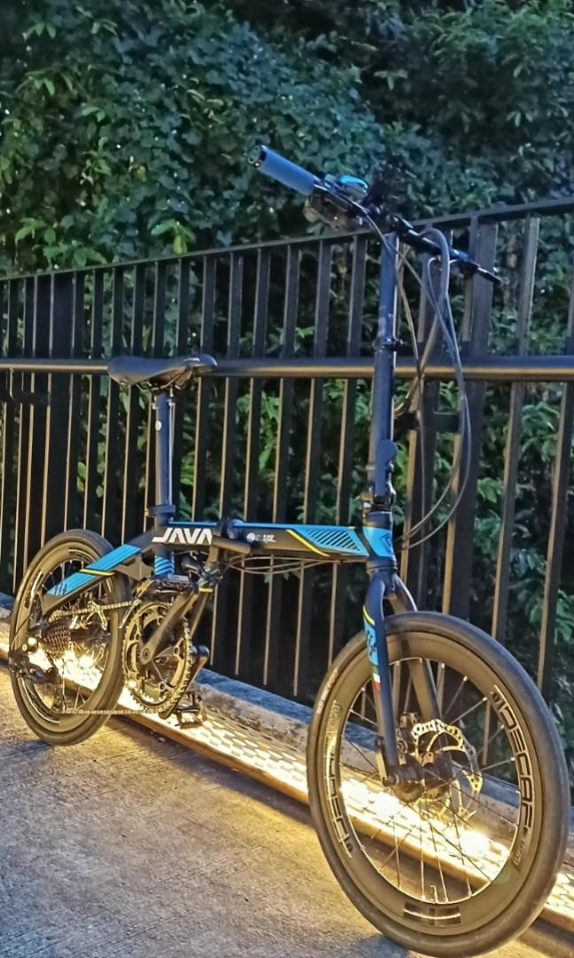 85% new java fit folding bike 20" 11.2kg for sale, Sports Equipment ...