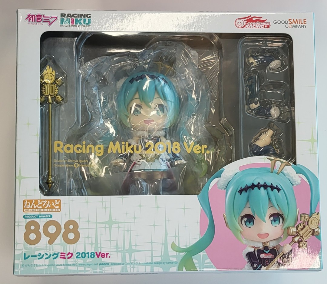 黏土人898 初音未來賽車Racing 2018 Ver (全新未開封), 興趣及遊戲