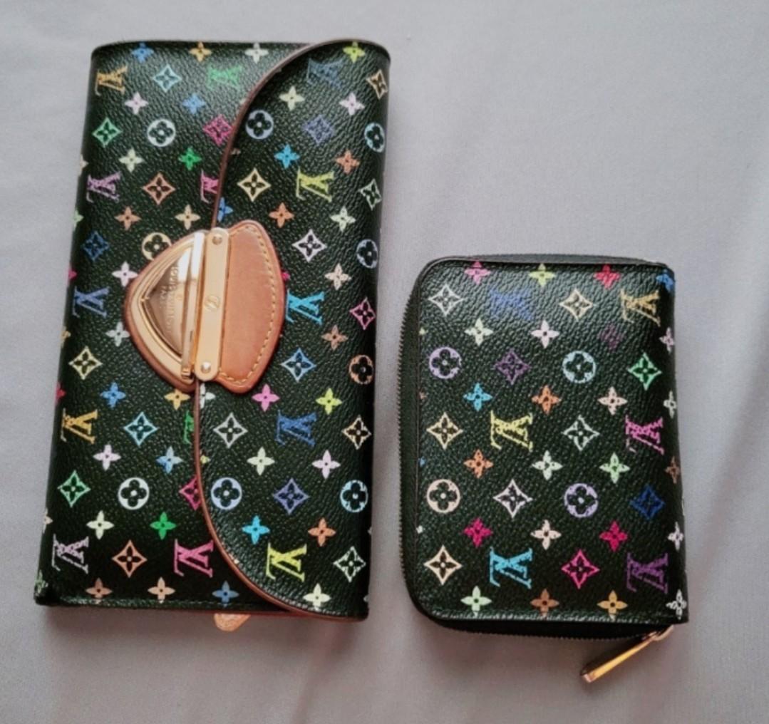 LV Multicolor Wallet, Luxury, Bags & Wallets on Carousell