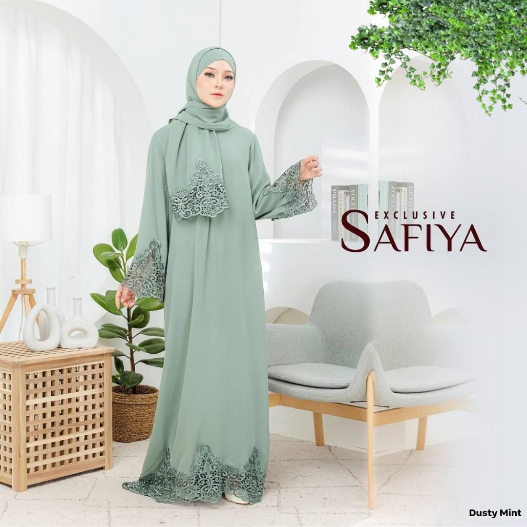 ABAYA SAFIYA SIZE S M L XL Women s Fashion Muslimah Fashion