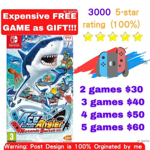 Ace angler Nintendo switch game