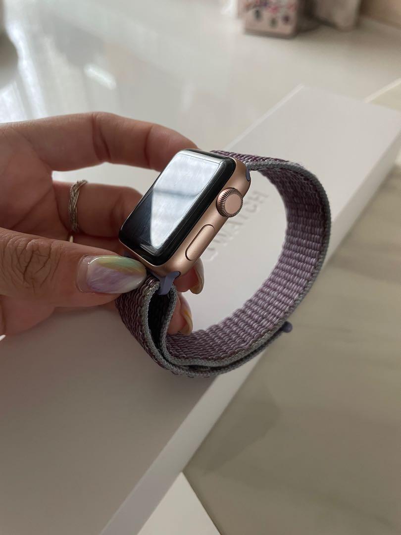 Apple iwatch series 3 38mm rose gold outlet