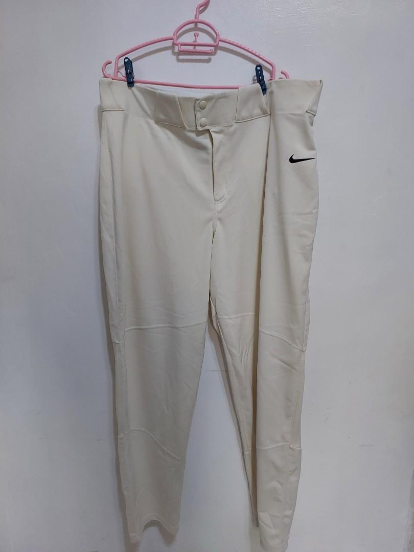 nike cream baseball pants