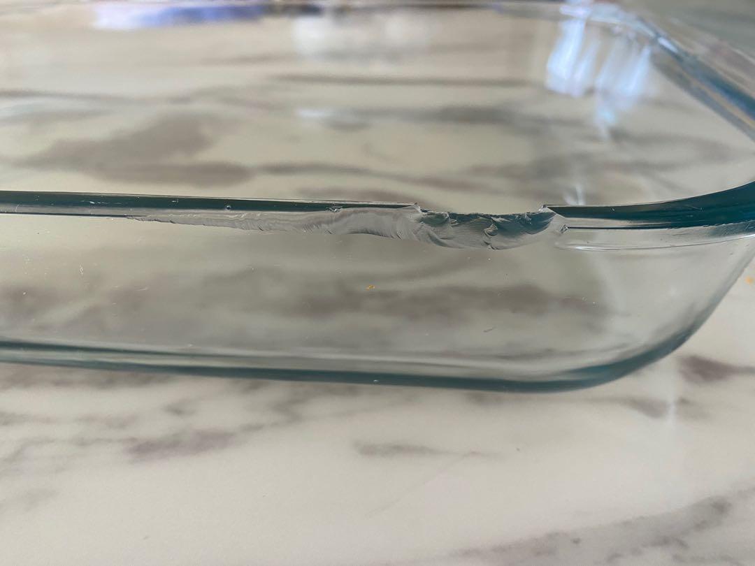 Baking Glass Tray (Form), Furniture & Home Living, Kitchenware
