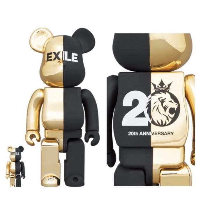 BE@RBRICK × EXILE 20th 100％ & 400％ エグザイル