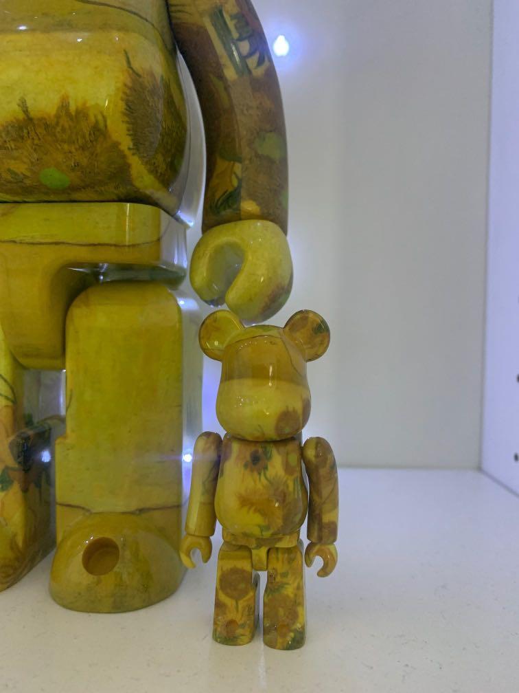 Bearbrick Van Gogh Sunflowers 400 + 100, Hobbies & Toys, Toys & Games