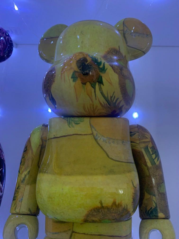 Bearbrick Van Gogh Sunflowers 400 + 100, Hobbies & Toys, Toys & Games