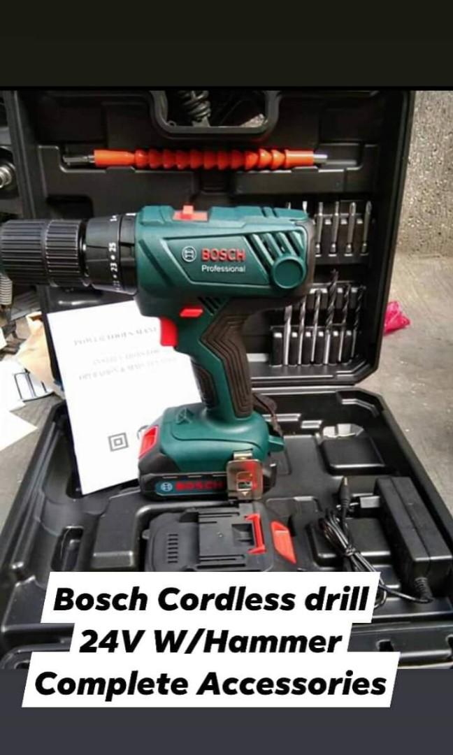 Bosch discount drill 24v