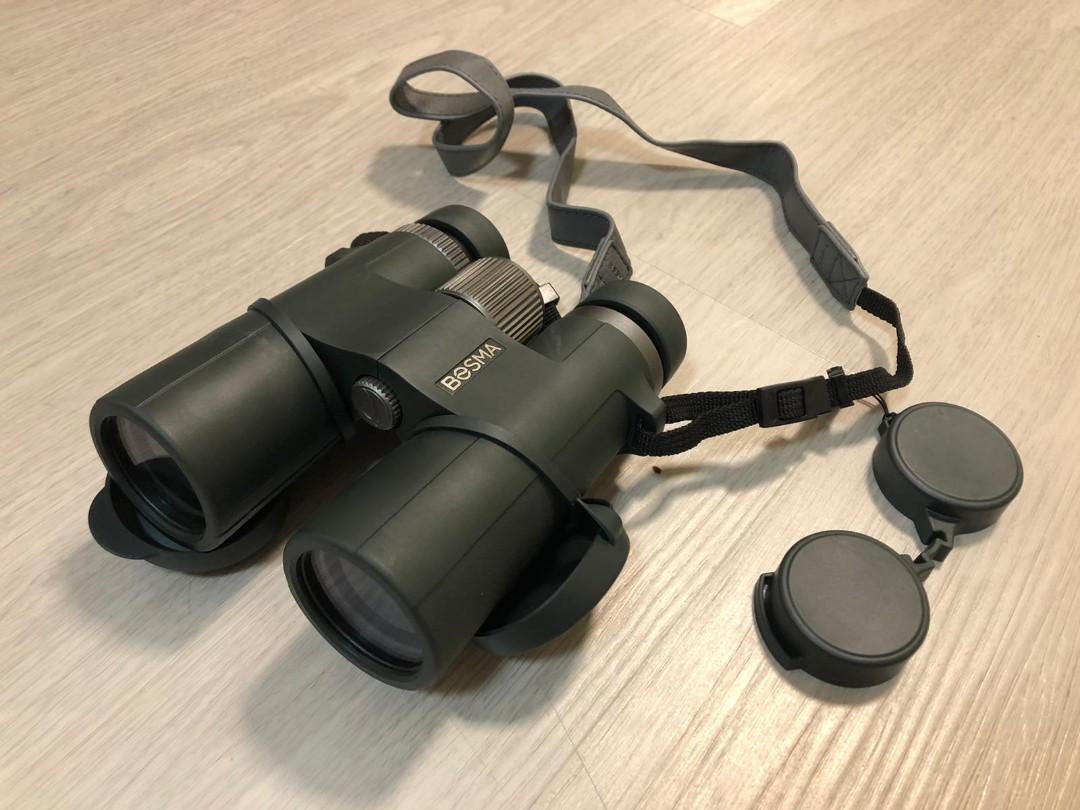 Cloudy top binocular lenses