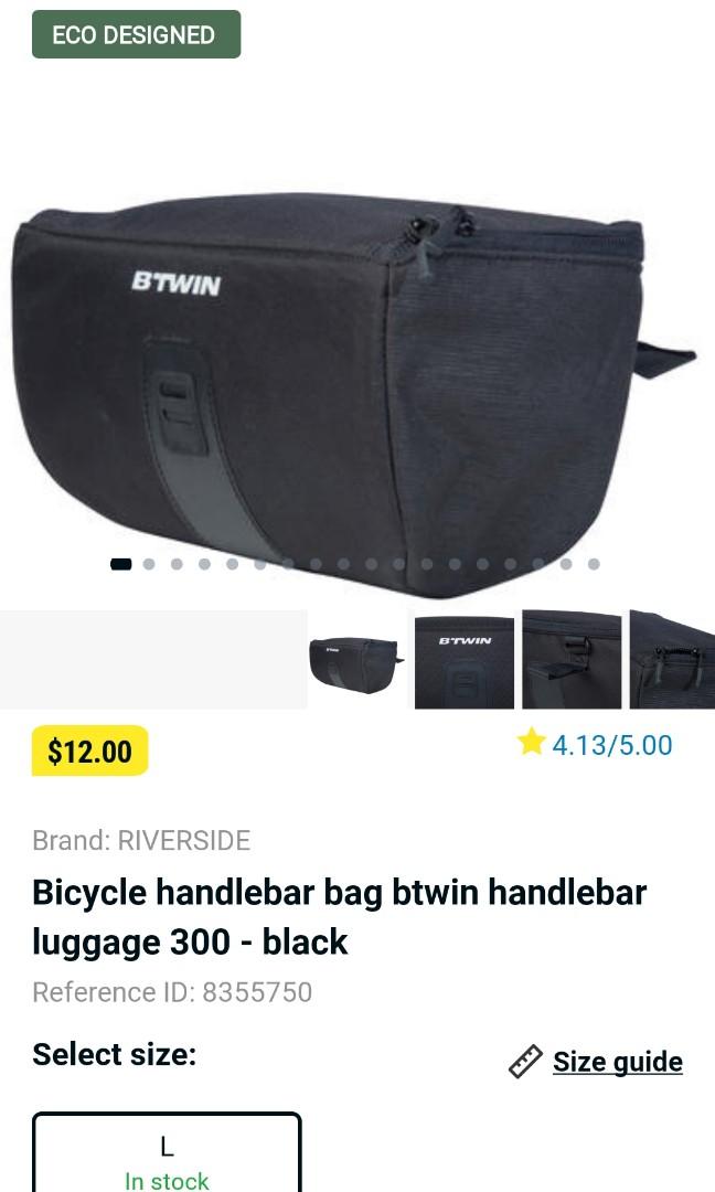 Btwin bike bag shop