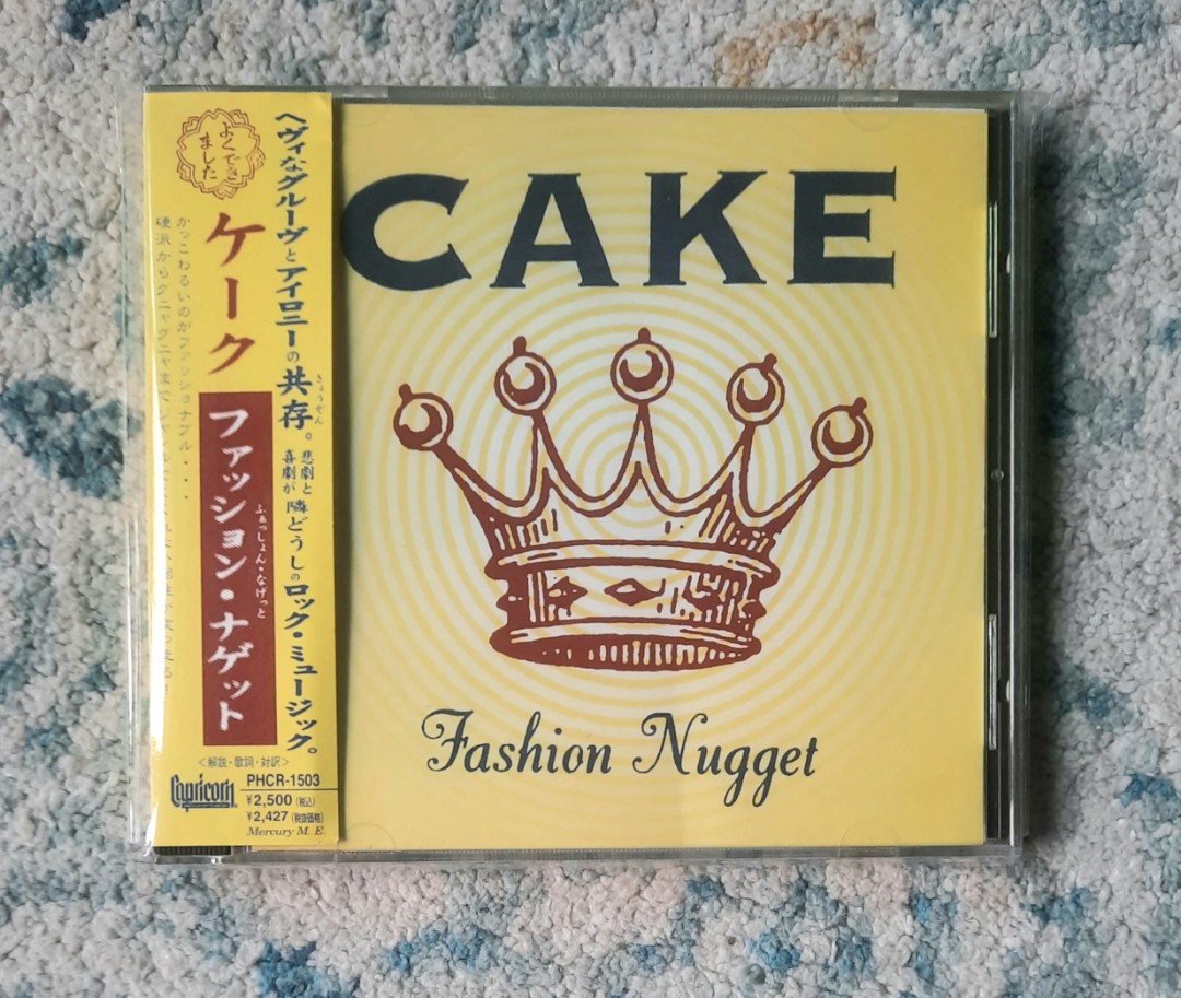 Cake - Fashion Nugget CD, Hobbies & Toys, Music & Media, CDs