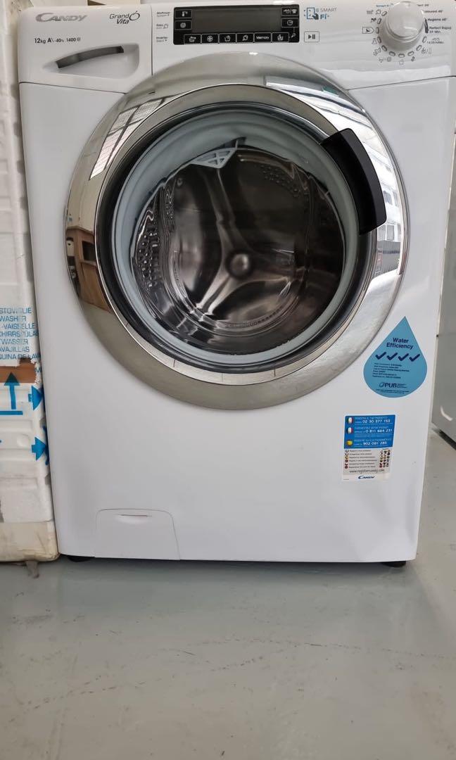 CANDY FRONT LOAD WASHER (12KG) GVF1412LWHC3/1S DISPLAY SET 700