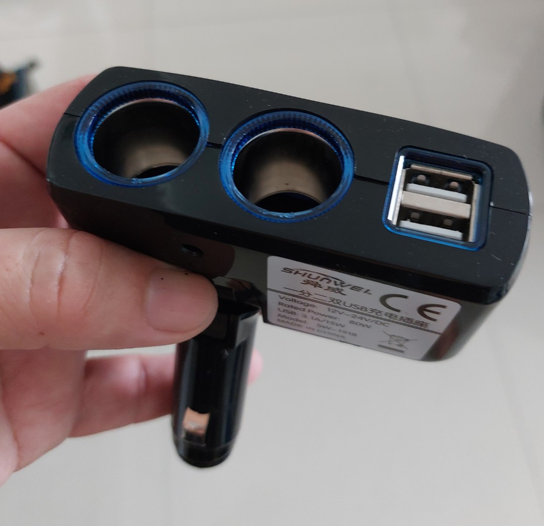 Car usb adapter, Car Accessories, Accessories on Carousell