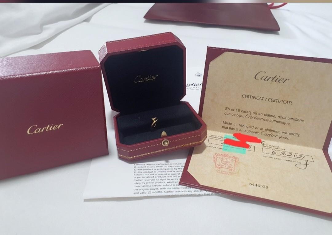 Cartier juc earrings clearance