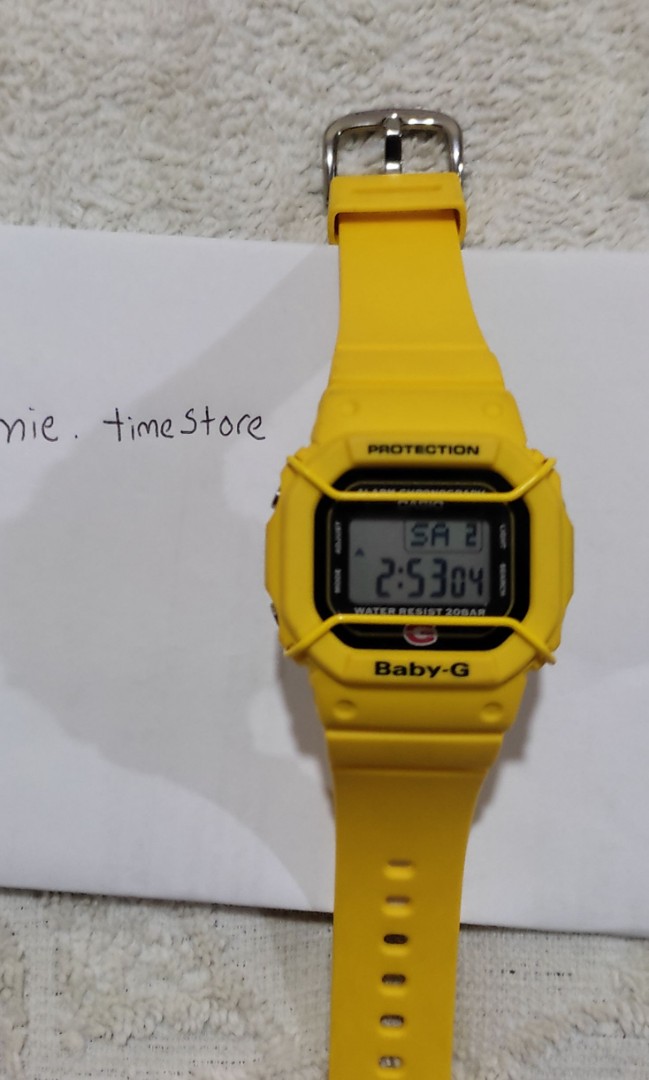 Baby g kuning discount