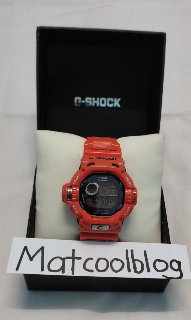 G shock riseman orange discount