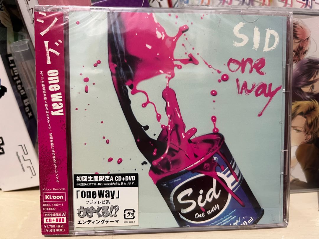 CD+DVD]シドSID - One Way (日版初回A), 興趣及遊戲, 收藏品及紀念品