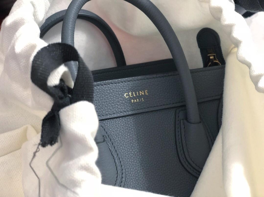 Celine top luggage kohl