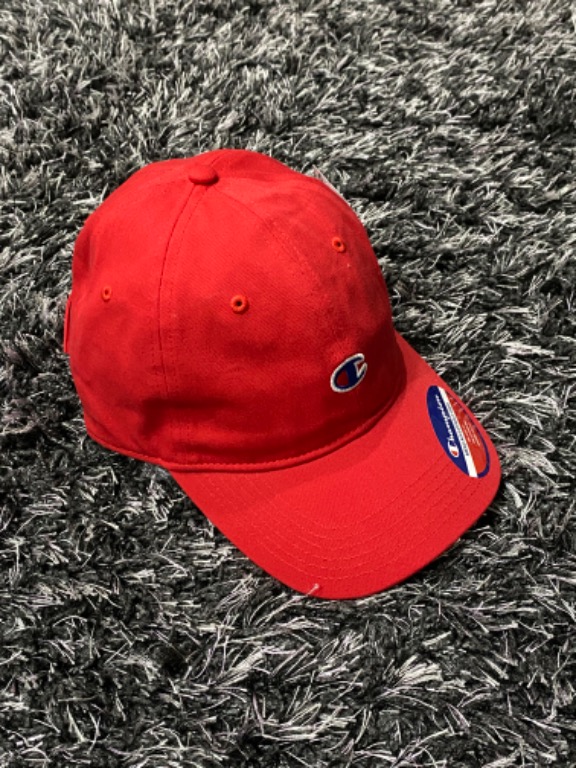 CHAMPION Branded Mens Baseball Cap Red Men s Fashion Watches