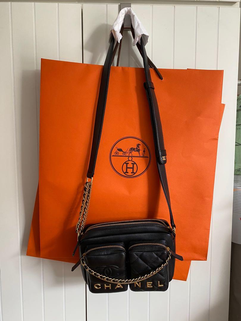 Chanel 2022 camera bag, Luxury, Bags & Wallets on Carousell