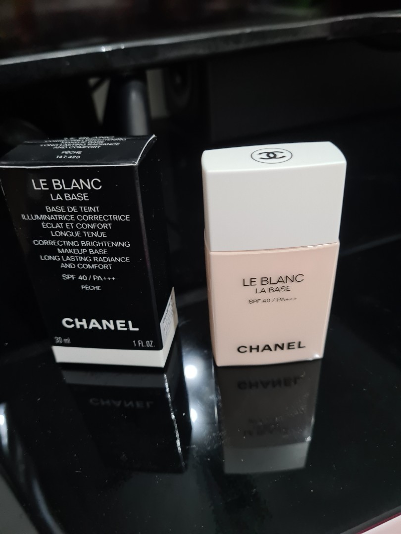 CHANEL Le Blanc La Base SPF40 PA+++ 30ml available now at Beauty Box Korea
