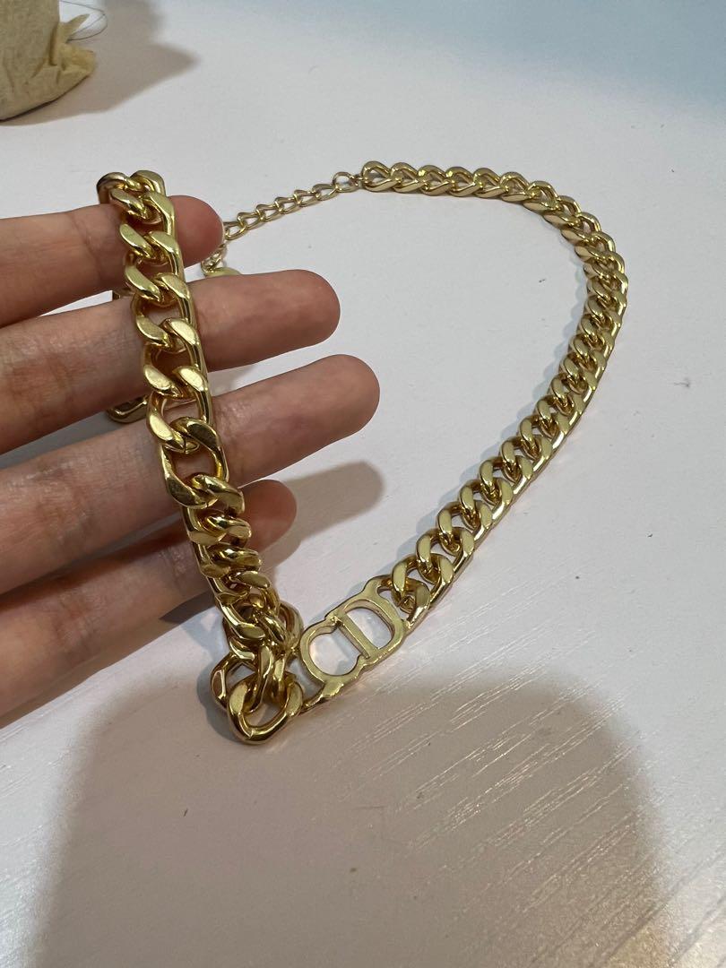 Christian dior chain necklace dupe Clearance