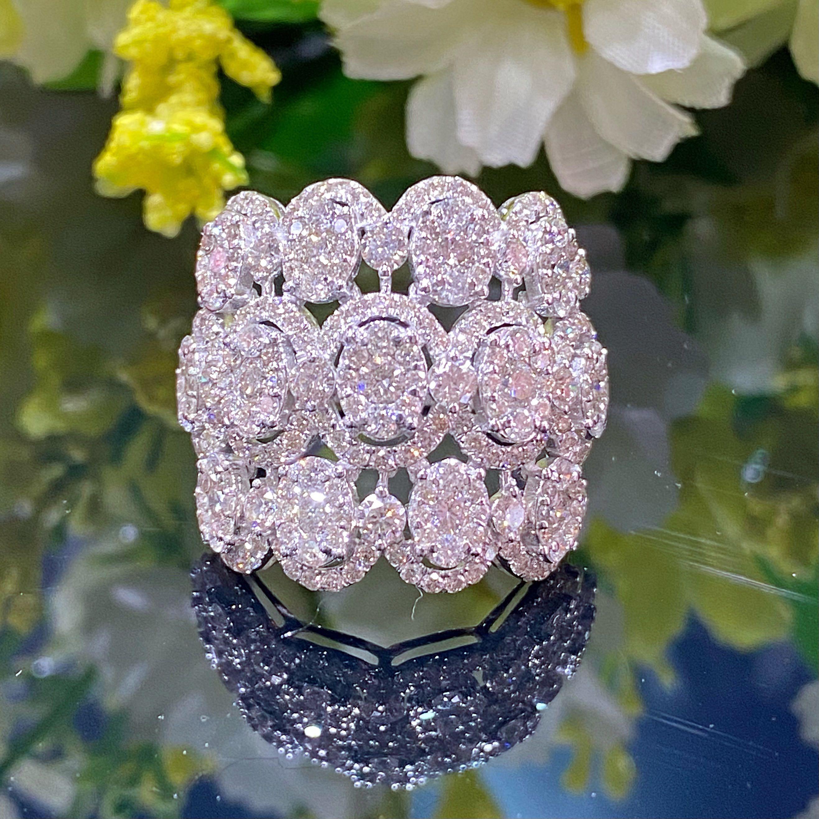 SOLD Chunky diamond ring
