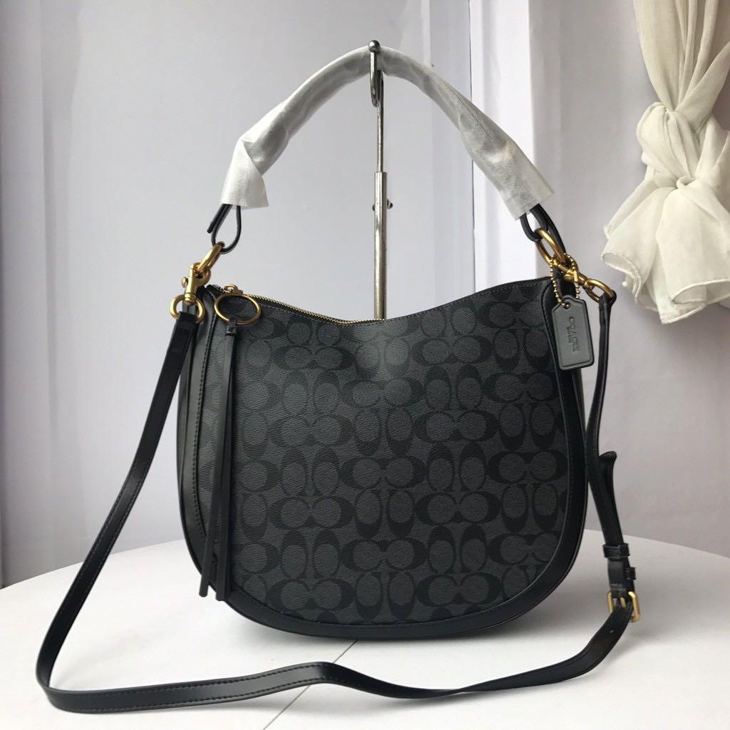 Coach sutton hobo signature best sale