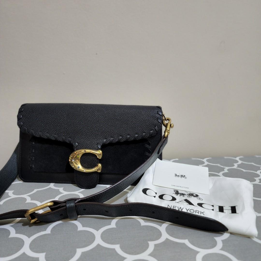 Coach tabby whipstitch top