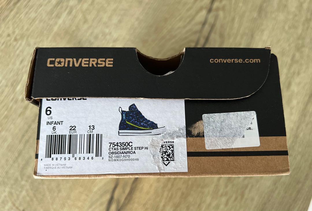 Converse Simple Step Kids US6, Babies & Kids, Babies & Kids Fashion on ...