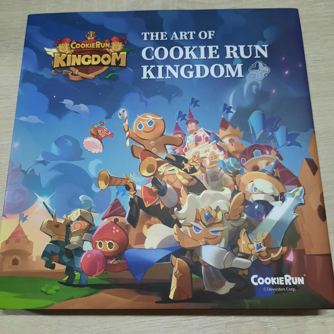 cookie run kingdom artbook art, 興趣及遊戲, 書本 & 文具, 小說 & 故事書 Carousell
