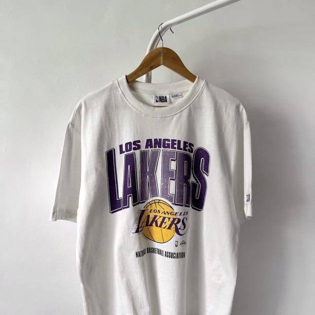 Lakers Nba T shirt Original, Men's Fashion, Tops & Sets, Tshirts & Polo  Shirts on Carousell