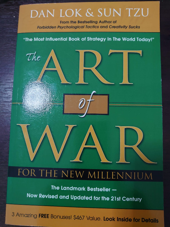Dan Lok The Art of War For The New Millennium, Hobbies & Toys, Books & Magazines, Fiction