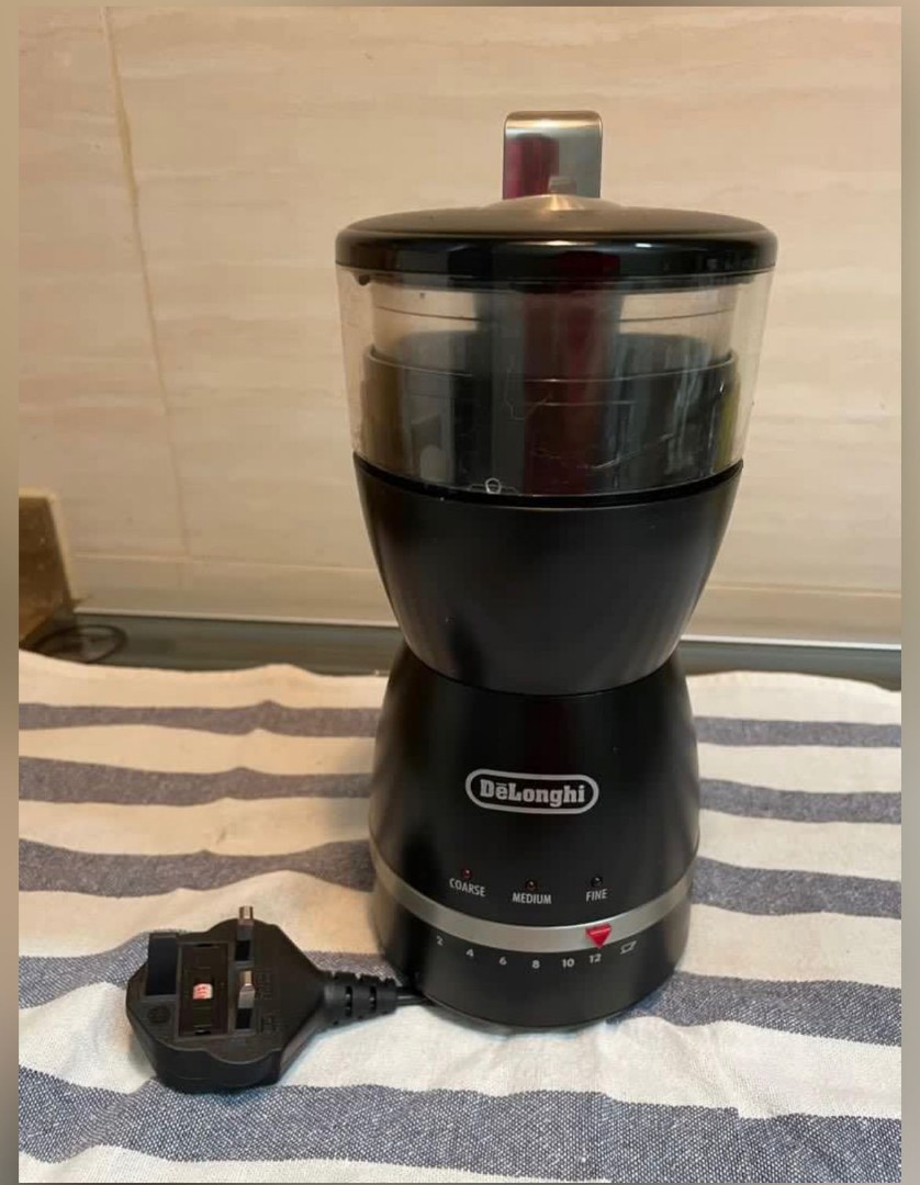 Delonghi coffee grinder, 家庭電器, 廚房電器, 咖啡機及咖啡壺 Carousell