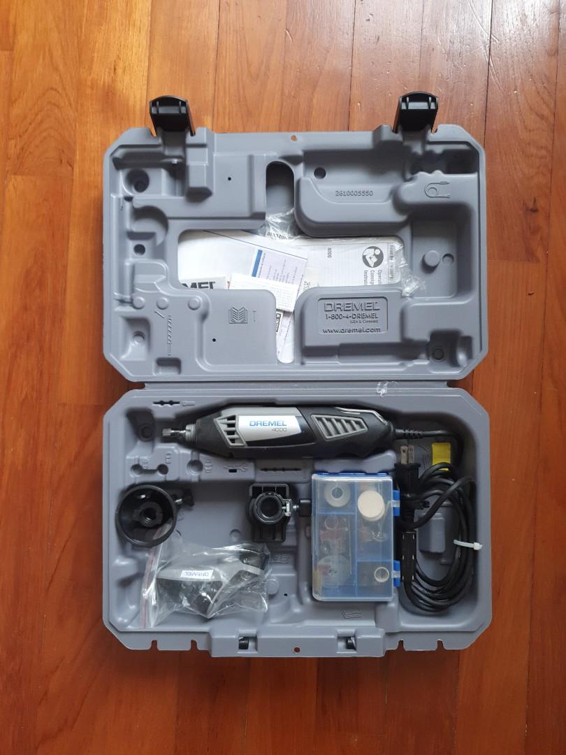 Dremel 4000 with voltage adapter, Hobbies & Toys, Stationery & Craft
