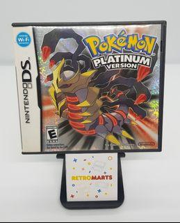 DS Game: Pokemon Platinum CIB