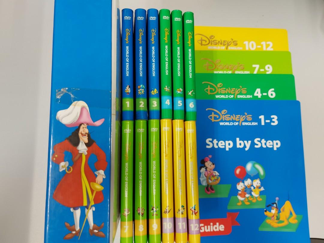 DWE 迪士尼美語世界Step by step, 興趣及遊戲, 書本& 文具, 小朋友書