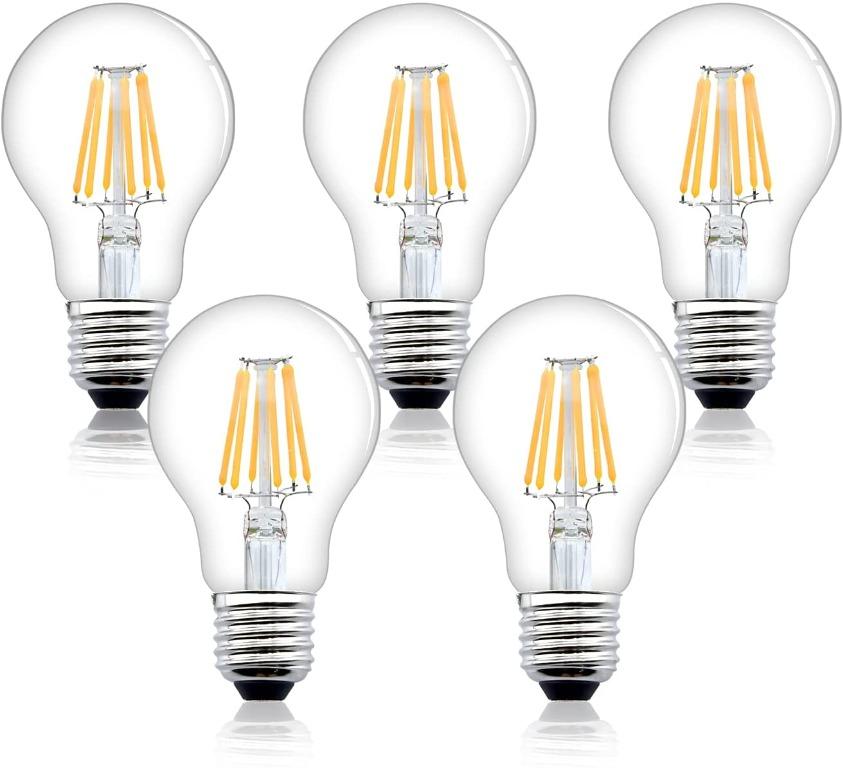 100W/80W LED GLS 10W/12W Warm Cool  Standard A60 Light Bulbs 240V B22/E27 UK A+ 