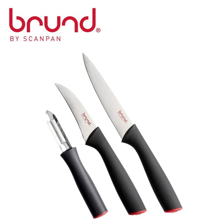 EasyCut Utility Knife Set of 3, Furniture & Home Living, Kitchenware