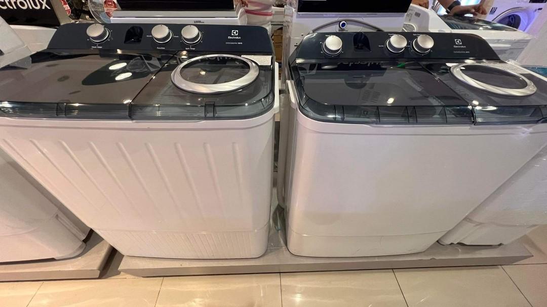ELECTROLUX TWIN TUB WASHING MACHINE (Category: Washing Machines and Dryers) located in Manila. Submitted by chuck_claros (Listing ID 1170970245, Image 1). Description: ELECTROLUX TWIN TUB WASHING MACHINE ☆Note: For Cash, Gcash, Bank transfer Payment Only. ☆For Sale! We Have Physical Stores. ☆Note: Cash ONLY! Or COD (charges may applied) *ews 8762wa cash 9250 8kg *ews 98262wa cash 9990 9kg *ews 10262wa cash 10600 10kg *ews 11262wa cash 11800 11kg 