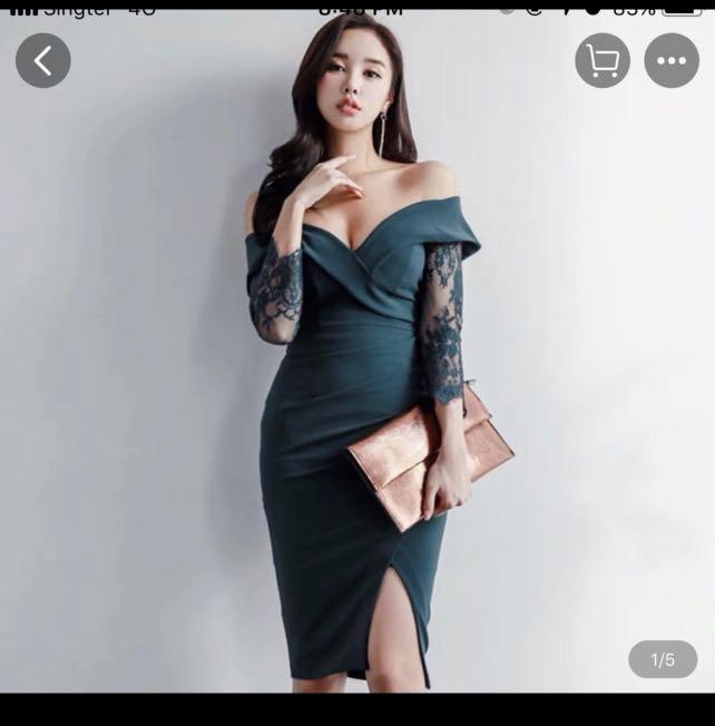 Elegant Sexy Off Shoulder Dress