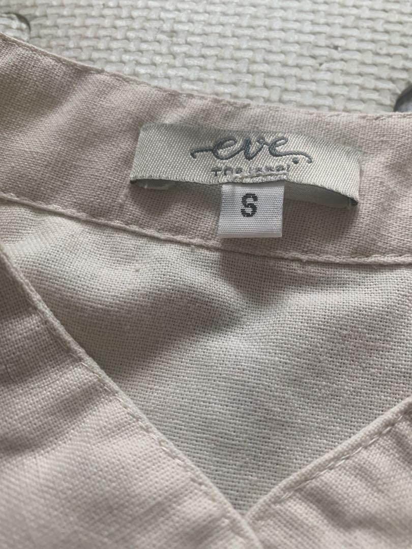 Eve The Label Linen Loungewear (Category: Sets or Coordinates) located in Taguig. Submitted by lxclozette (Listing ID 1170901893, Image 3). Description: Originally priced at 2700 Selling low for 900 only.