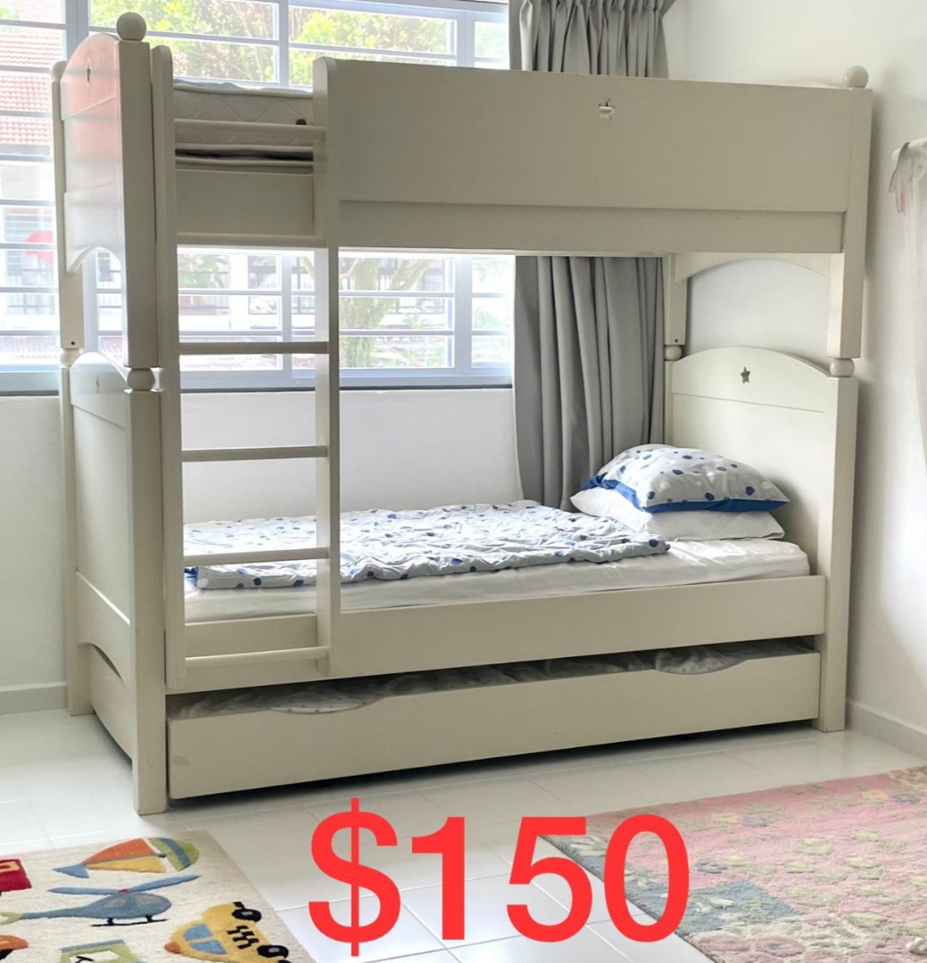 Feather and black noah store bunk bed